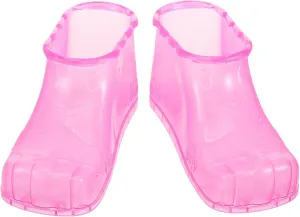 1 Pair Water Foot Massager Shoes Multi Function Foot Bathing and Massage Footwear Soak Tub Experience Durable Easy to Store Wear Design for Pedicure