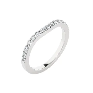 1/8 ctw Round Lab Grown Diamond Anniversary Ring