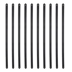 25 Pack Myard Black 32-1/4 Inch Flat Facemount Iron Deck Balusters with Screws, for 36'' Rail Height, Heavy Duty Better Structural Capacity, for Wood Composite Deck Porch Railings (PNP BS)