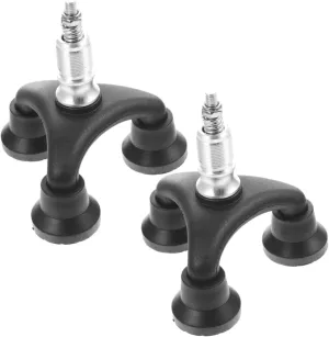 2pcs Durable Slip Cane Tips for Enhanced Stability Replacement Plastic Tips for Walking Sticks Trekking Poles Crutches Longevity