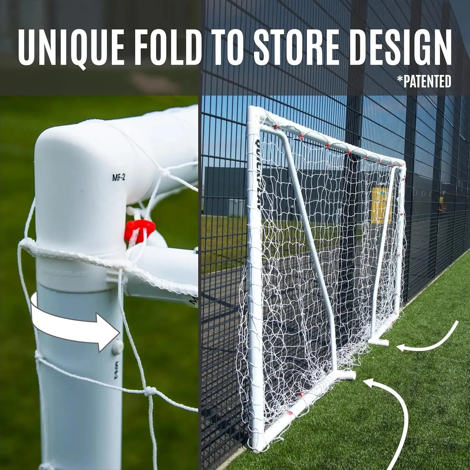 30 Second Folding Soccer Goal