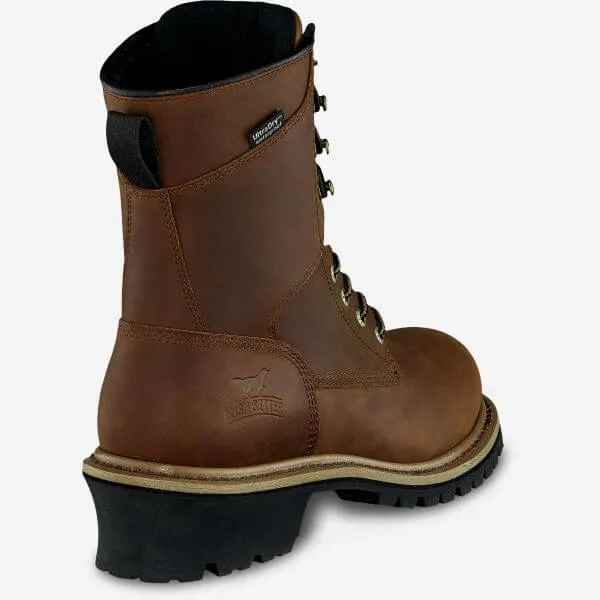 83834 Irish Setter Men's Mesabi 8" Waterproof Logger Steel Toe