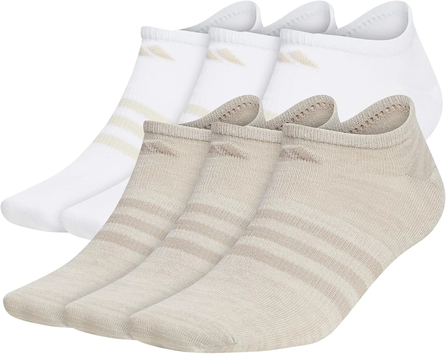 adidas Women's Superlite Super No Show Socks (6-pair)