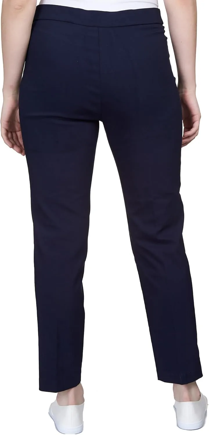 Alfred Dunner Women's Missy Short Stretch Pants