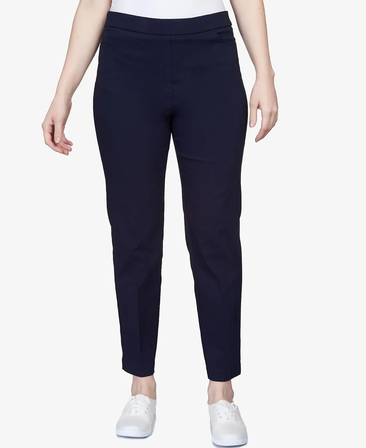 Alfred Dunner Women's Missy Short Stretch Pants