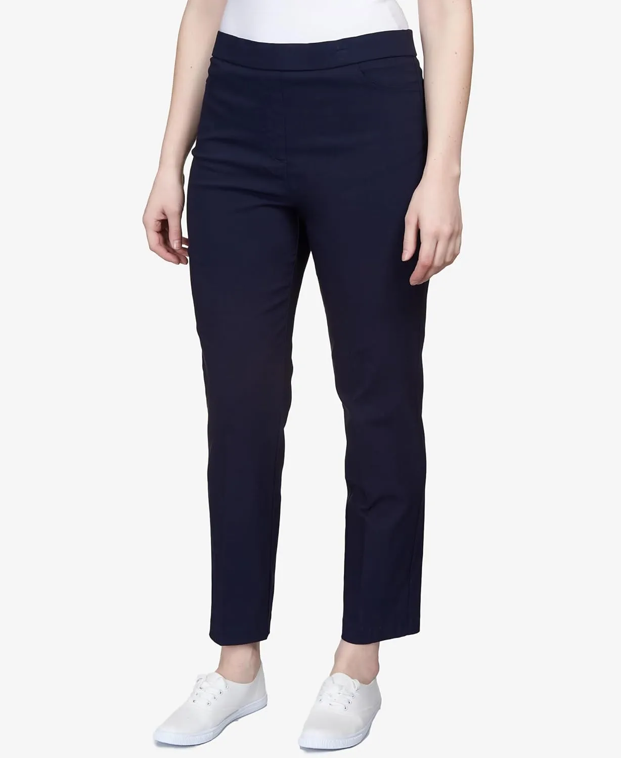 Alfred Dunner Women's Missy Short Stretch Pants