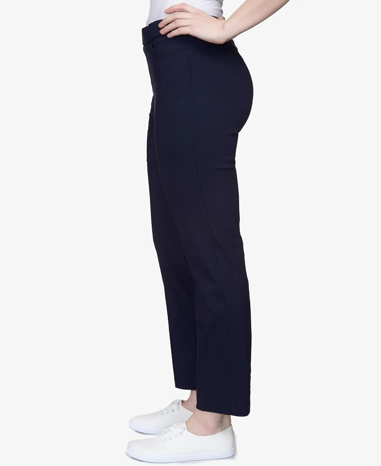 Alfred Dunner Women's Missy Short Stretch Pants