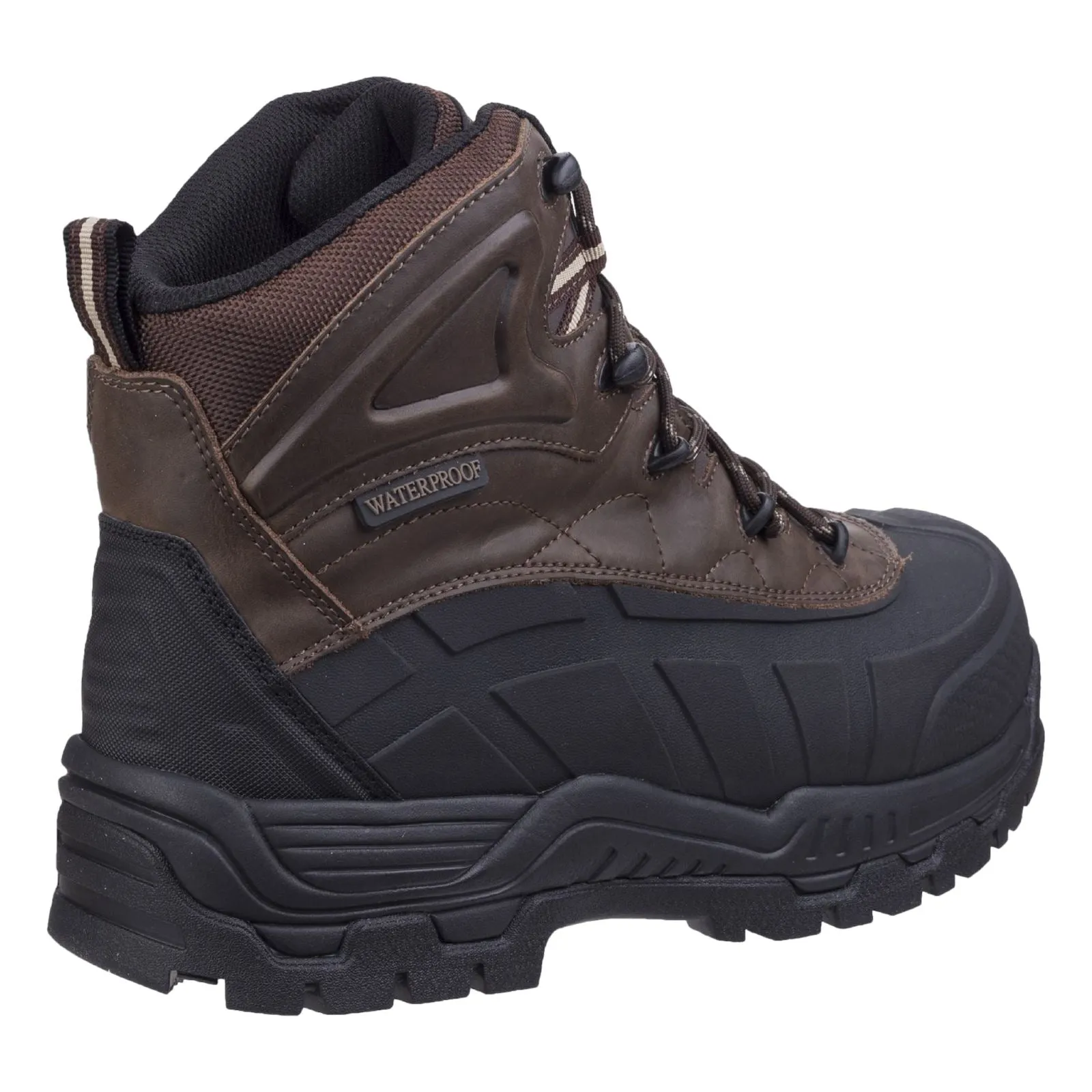Amblers Safety Men's FS430 Orca Hybrid Waterproof Non-Metal Safety Boot in Brown