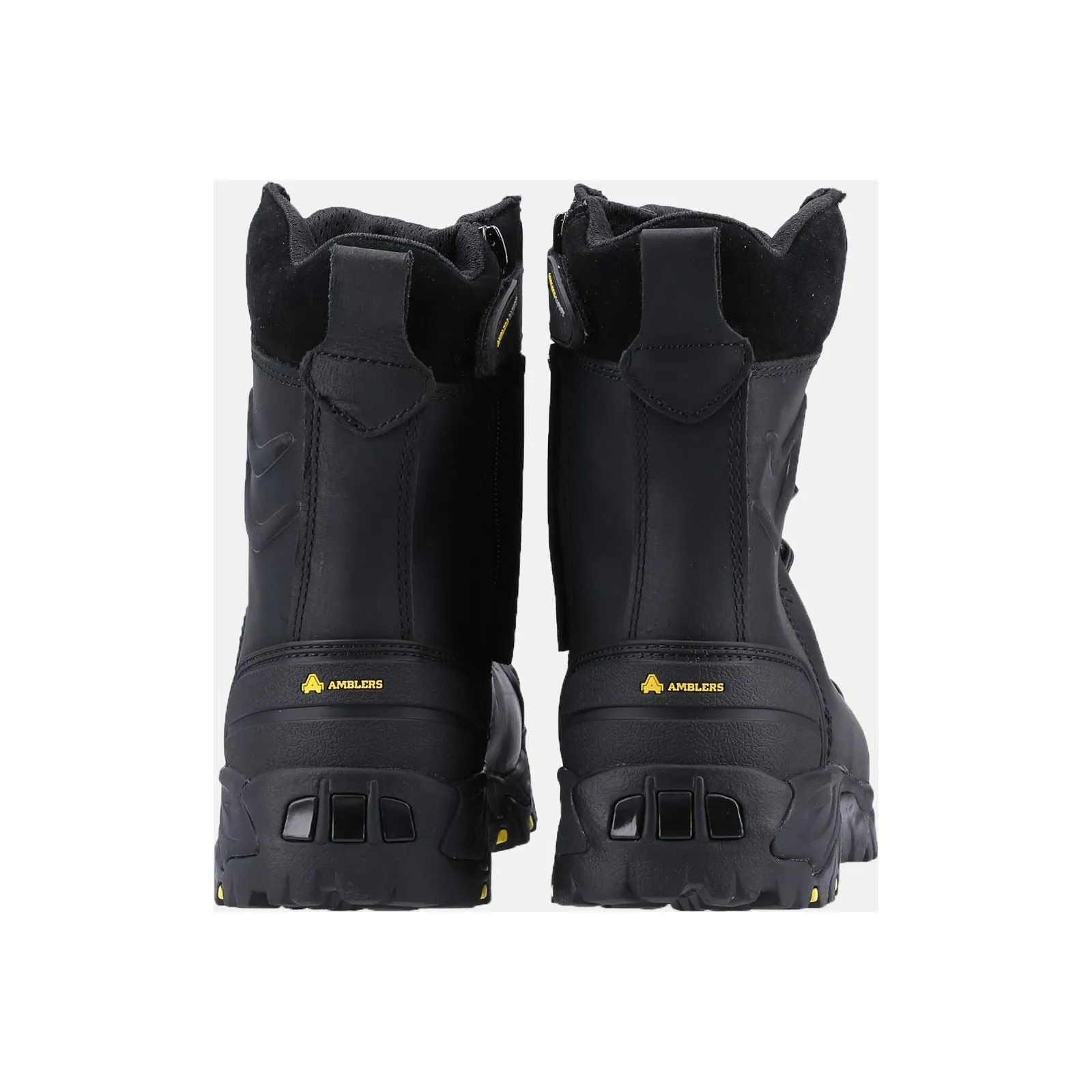 Amblers Safety Unisex FS999 Hi Leg Composite Safety Boot With Side Zip in Black
