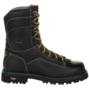 AMP LT Logger Composite Toe Waterproof Work Boot Black