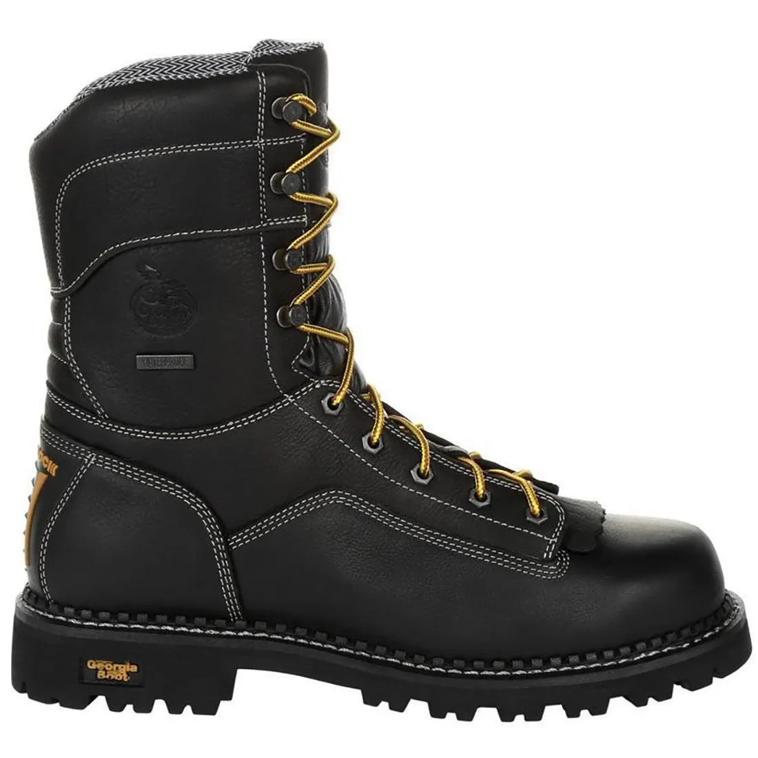 AMP LT Logger Composite Toe Waterproof Work Boot Black