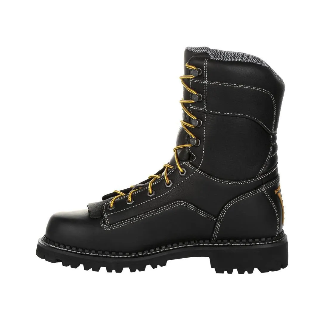 AMP LT Logger Composite Toe Waterproof Work Boot Black