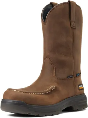 Ariat Men's Turbo Moc Toe Waterproof Carbon Toe Work Boot