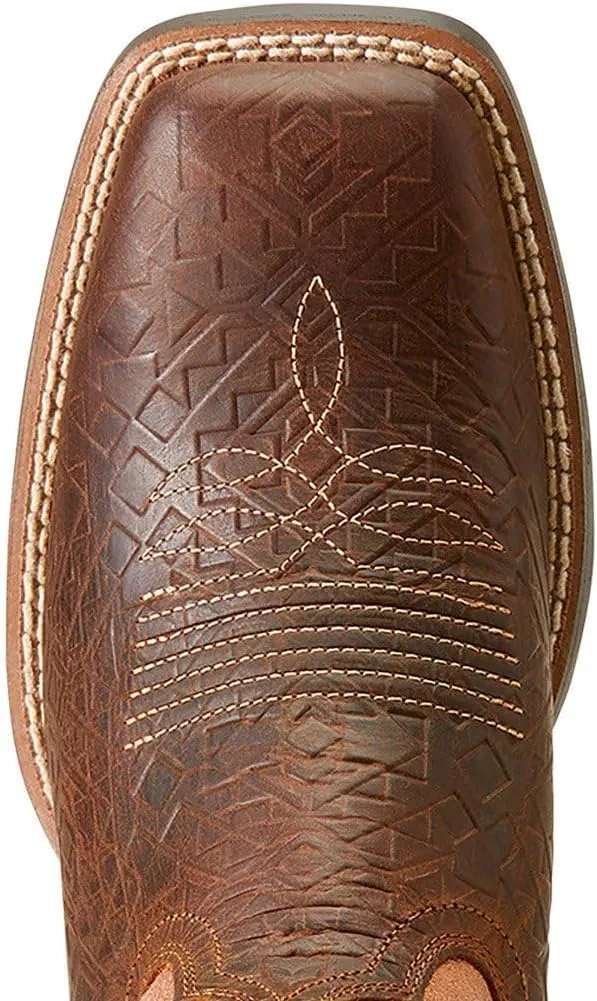 Ariat Women's Round Up Wide Square Toe StretchFit Western Boot