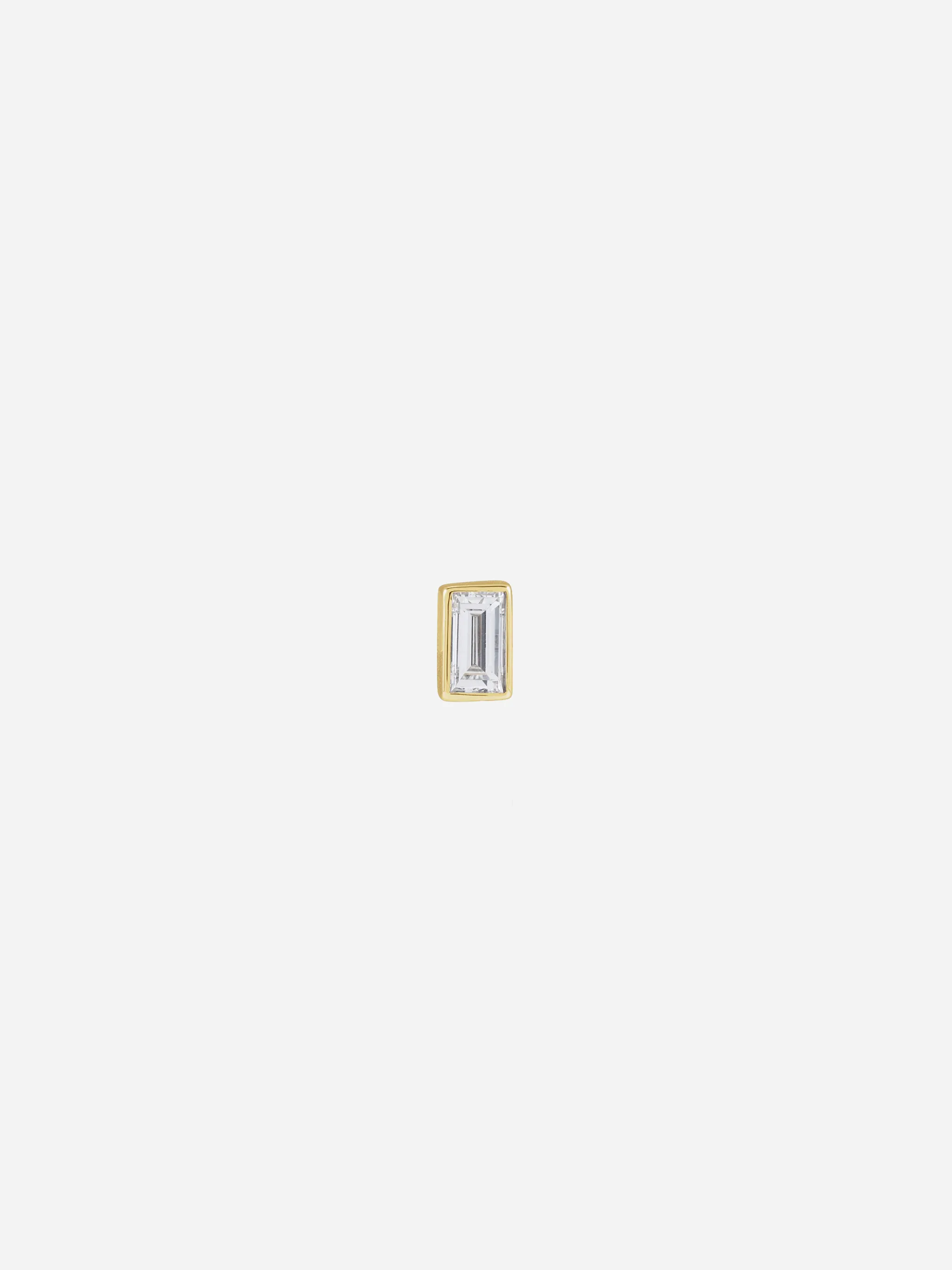 Baguette Diamond | Flat Back