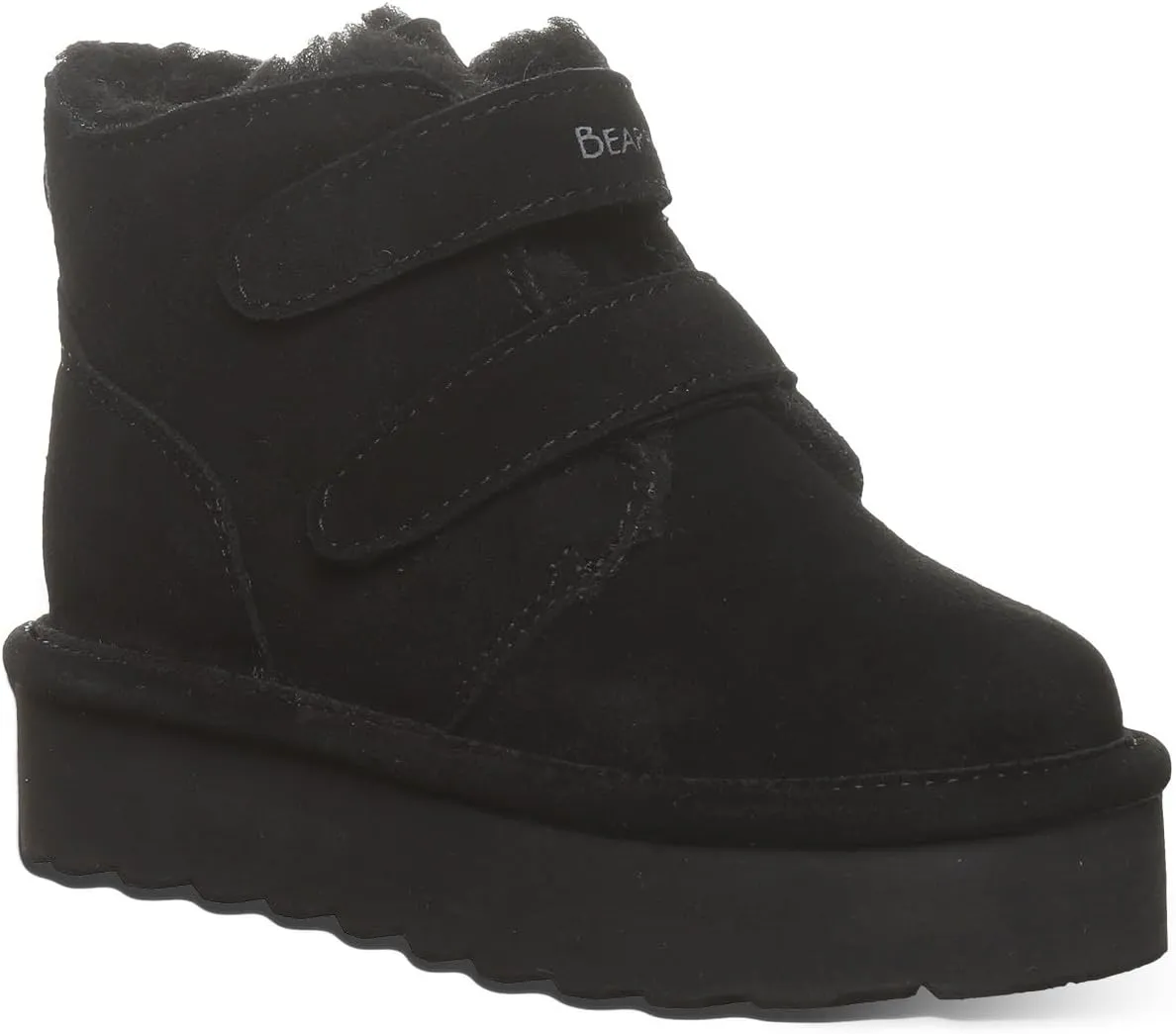 BEARPAW Retro Larisa Youth Boot | Youth's Boot Classic Suede | Youth's Pull On Boot | Comfortable Winter Boot