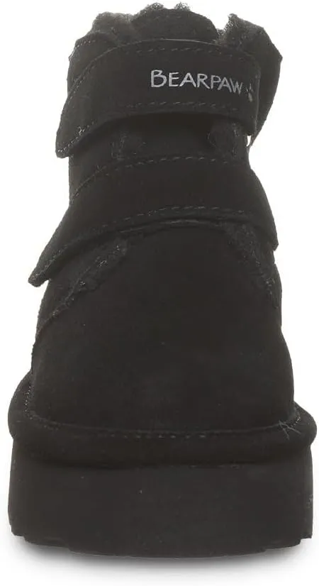 BEARPAW Retro Larisa Youth Boot | Youth's Boot Classic Suede | Youth's Pull On Boot | Comfortable Winter Boot