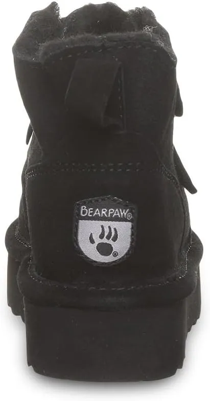 BEARPAW Retro Larisa Youth Boot | Youth's Boot Classic Suede | Youth's Pull On Boot | Comfortable Winter Boot