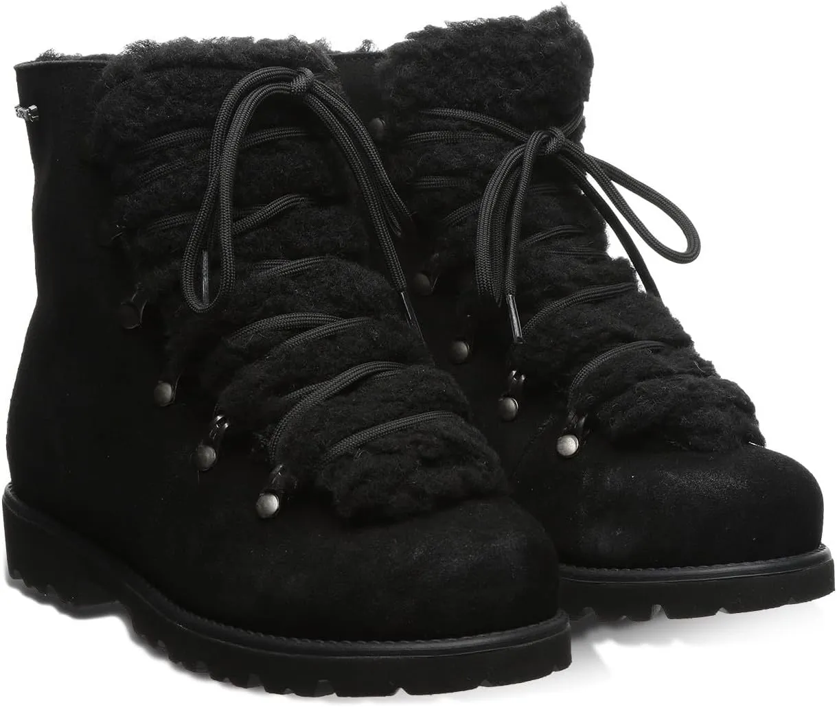 BEARPAW Women's Alisa Classic Suede Boot | Lightweight Lace-Up Boot