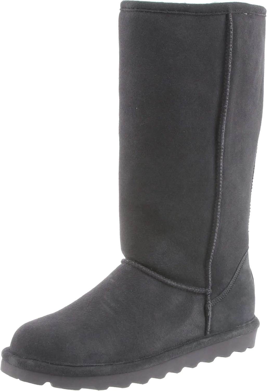 BEARPAW Women's Elle Tall Wide Multiple Colors | Women's Boot Classic Suede | Women's Slip On Boot | Comfortable Winter Boot