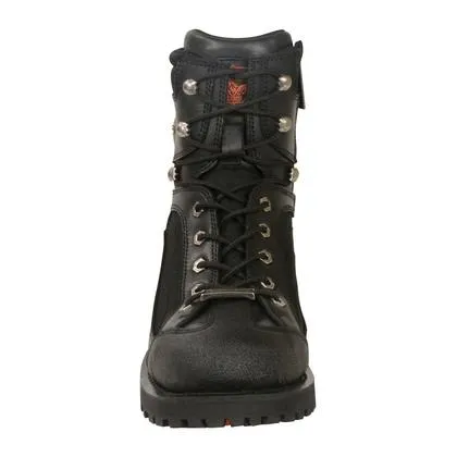 BFR 9080 Men's Black 6 Inch Lace to Toe Boots with Gear Shift Protection