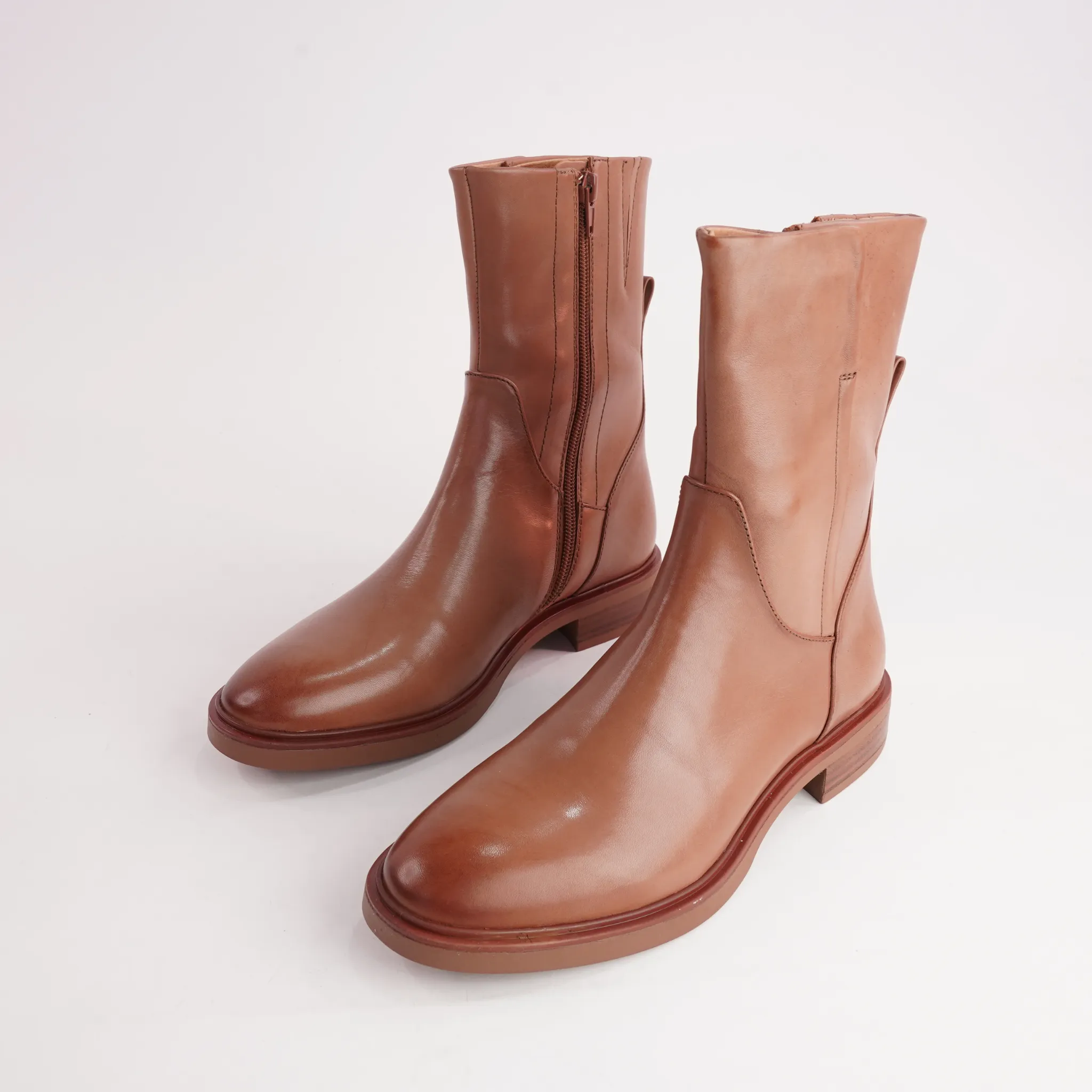 Blanca Brandy Leather Boots