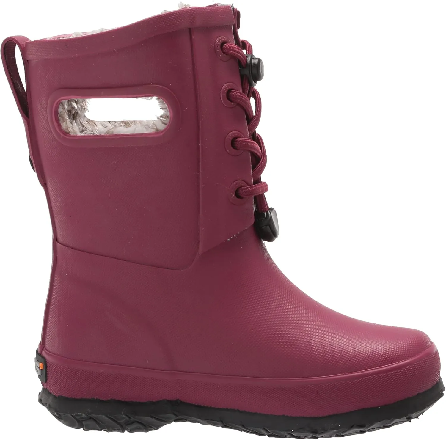 BOGS Unisex-Child Amanda Plush Lace Ii Snow Boot