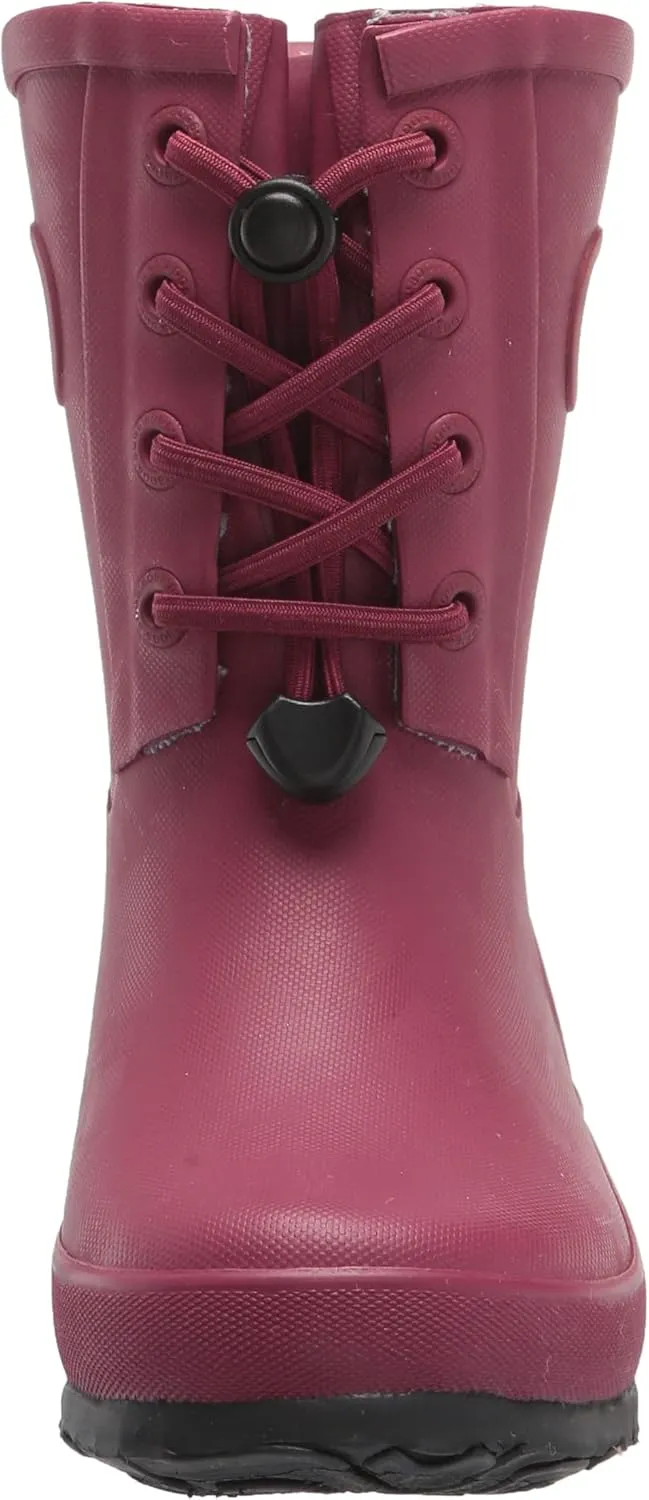 BOGS Unisex-Child Amanda Plush Lace Ii Snow Boot