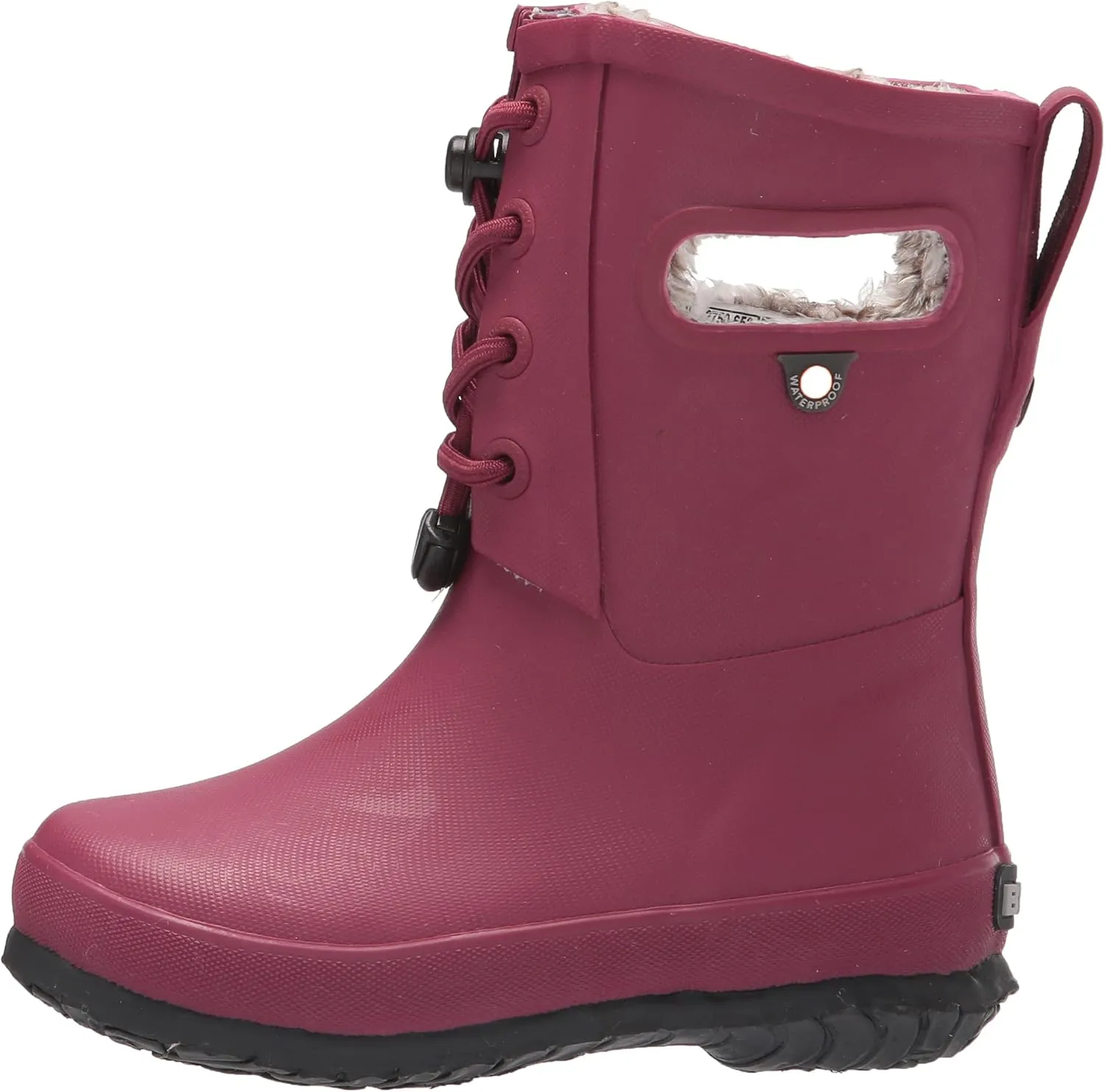 BOGS Unisex-Child Amanda Plush Lace Ii Snow Boot