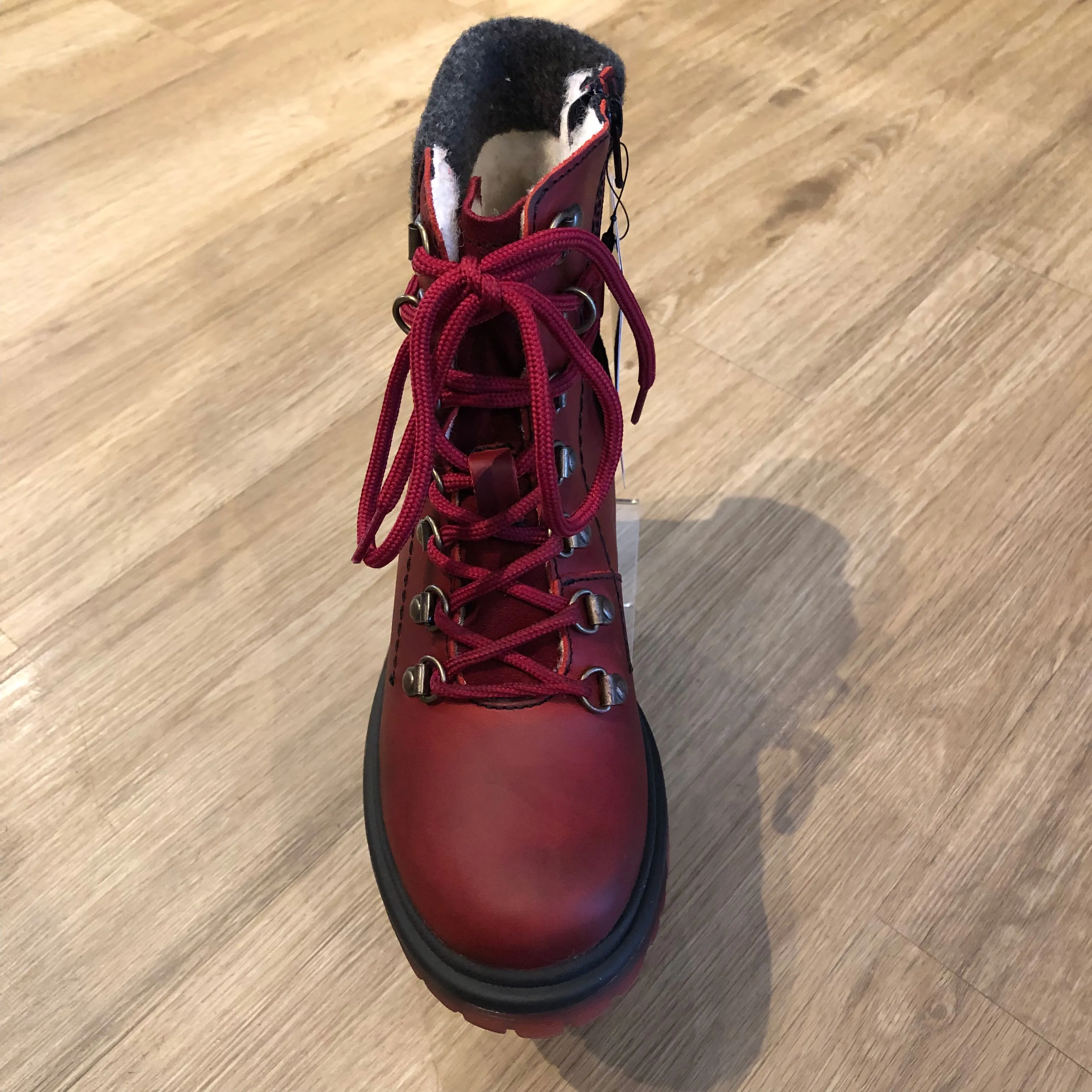 BOS & CO AXEL RED WATERPROOF BOOT