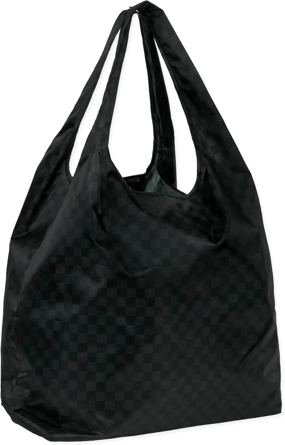 Bumkins Reusable Grocery Shopping Tote Bag for Women, Large Boho Style with Handles, Foldable, Washable, Shoulder Straps