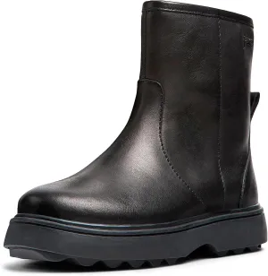 Camper Kids Girls Norte Ankle Boot, Schwarz, 1 Little Kid