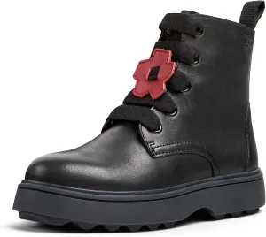 Camper Kids Girls Norte Kids Ankle Boot, Schwarz, 9.5 Toddler