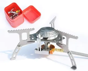 Camping Stove Outdoor Wood Burning Camp Stove Potable Folding Stainless Steel Backpacking Stove Camp Stoves
