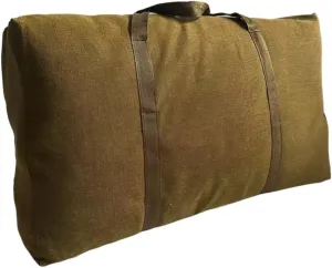Canvas Extra Large Wear-Resistant and Thickened Travel Bag Foldable Duffle Bag for Space Saving Moving Storage