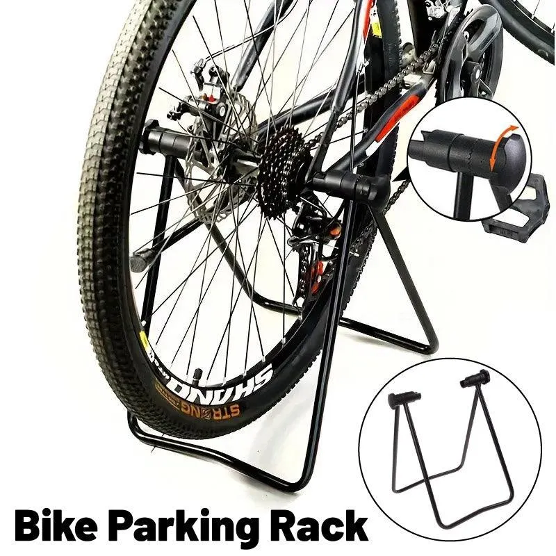 Car Shop Bicycle Display Rack Repair Fixed U Shaped Parking Support Stand