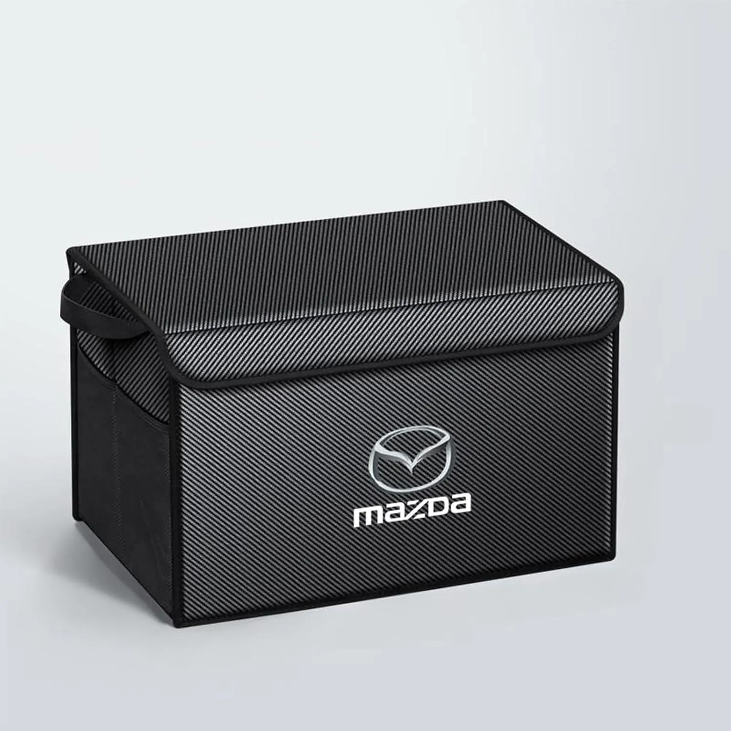 Car Trunk Organizer for Mazda 6 Sport GH 2008-2010 Thickened Car Boot Tidy Storage Box Tailor-made Lidded Storage Bins for Home Car Outdoor Camping Travel,D