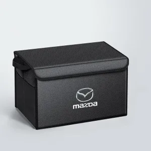 Car Trunk Organizer for Mazda 6 Sport GH 2008-2010 Thickened Car Boot Tidy Storage Box Tailor-made Lidded Storage Bins for Home Car Outdoor Camping Travel,D