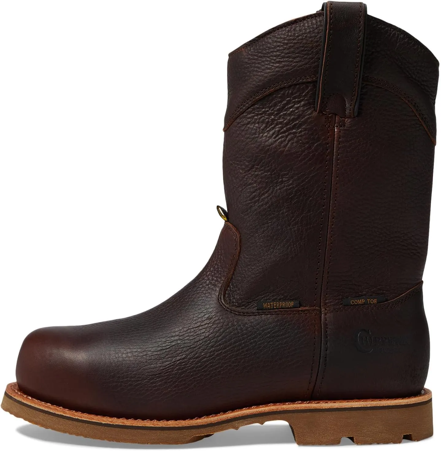 Chippewa Men's Serious Plus Waterproof Western Work Boot Composite Toe - 72331