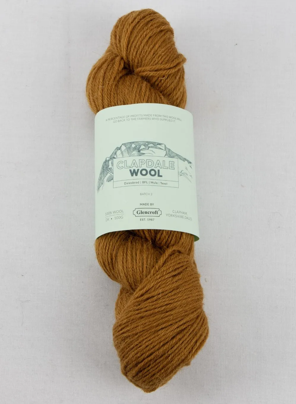 Clapdale Wool 100g DK Hand Knit - Assorted Colours Six Pack