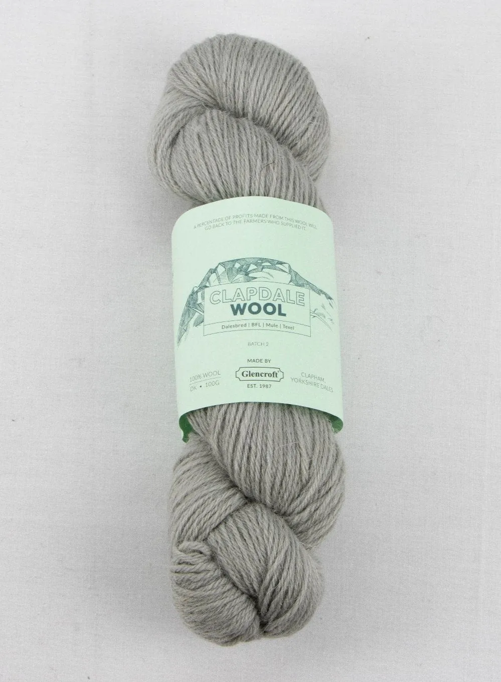 Clapdale Wool 100g DK Hand Knit - Assorted Colours Six Pack