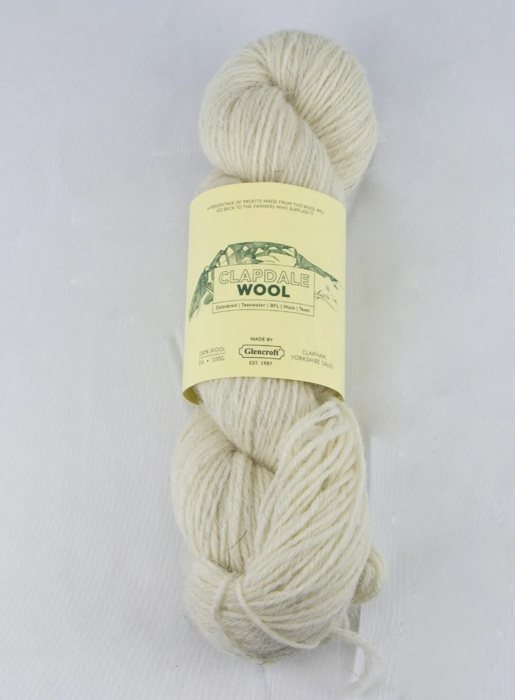 Clapdale Wool 100g DK Hand Knit - Assorted Colours Six Pack
