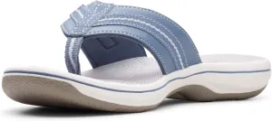 Clarks Unisex Brinkley JazzH Sneaker, Blue Grey, 0 US Women
