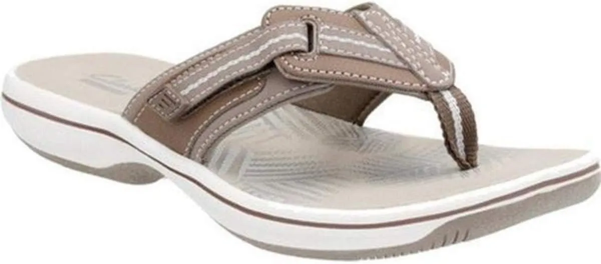 Clarks Unisex Brinkley JazzH Sneaker, Pewter Syn, 0 US Women