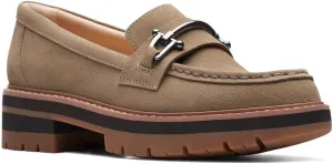 Clarks Unisex Orianna Bit Sneaker, Dark Sand, 0 US Women