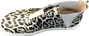 Coconuts by Matisse Womens Love Worn Cheetah High Slip On Sneakers Shoes Casual - Grey