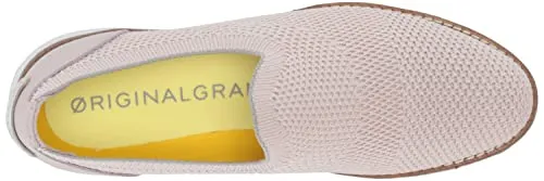 Cole Haan Women's Original Grand CLOUDFEEL Meridian Loafer, Lilac Marble/Sunny Lime/Sleet/White, 11