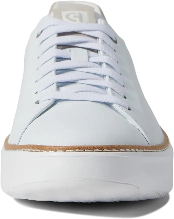Cole Haan Women's Sporty Lightweight Grandpro TopSpin Sneaker, White/Dove
