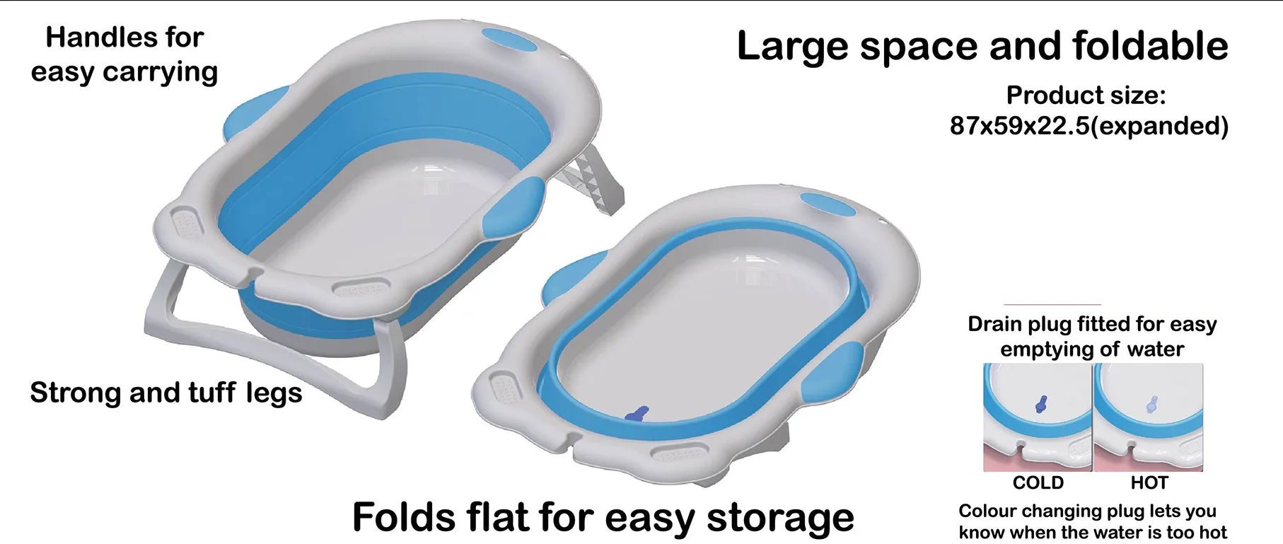 COLLAPSIBLE BABY BATHTUB (2)