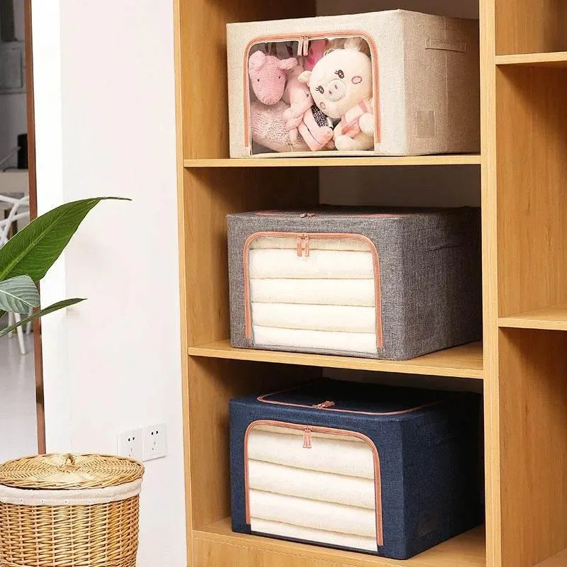 Collapsible Storage Box - Foldable Organizer Container